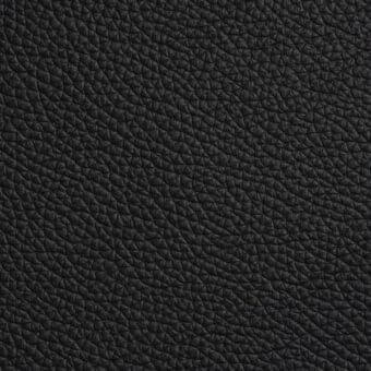 Cattelan Italia Soft Leather, black quilted texture, diamond pattern, matte finish, durable upholstery material, color 973 Nero 59.