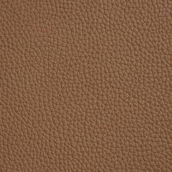 Cattelan Italia Soft Leather texture, biscotto shade 981, model 1661, displaying a dense, irregular grain and warm, medium brown tonal variations.