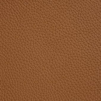 Cognac leather texture with fine wrinkles, displaying a consistent color and smooth surface, resembling full-grain material for upholstery.