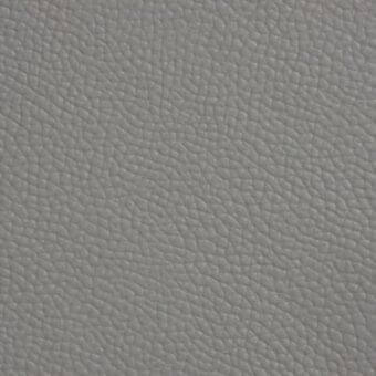 Gray leather texture, pebble grain pattern, full-grain appearance, consistent density, subtle matte finish, nuanced tonal variations.