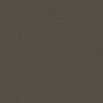 Cattelan Italia ECP83 Argilla 1883 synthetic leather texture, earthy brown with diagonal grain, matte finish, diffused studio lighting.