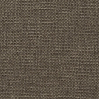 Woven fabric, warm gray color, horizontal rib texture with heathered effect and matte finish; dense, structured yarn intersections.