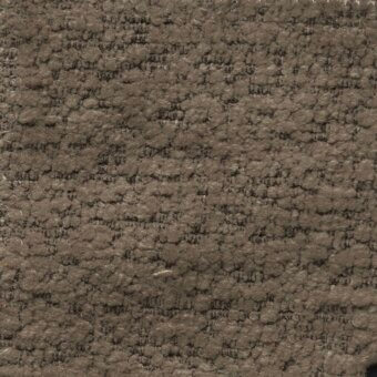 Karma Bouclé 31 fabric texture, warm gray looped pile, dense nubby surface with heathered tonal variations for upholstery.