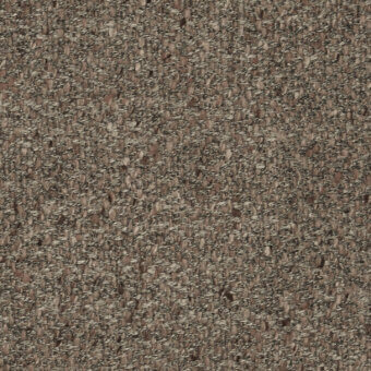 Agamotto fabric texture, muted brown, dense irregular weave with heathered tones and visible nubby fibers from cierre1972 collection.