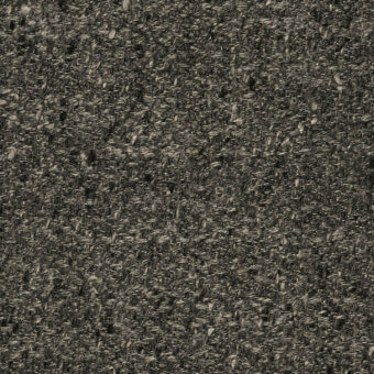 Agamotto fabric texture, dark gray woven material, irregular nubby surface with mottled tonal variations and compact weave.