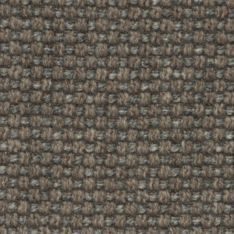 Corno 50 fabric texture, neutral gray-brown tones, tight weave with raised knots, grid pattern, Cierre1972 collection, category 1.