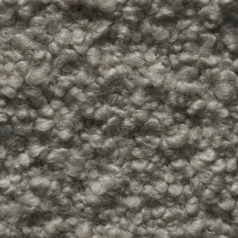Smilla 26 stretch fabric, mottled gray looped pile texture, heathered appearance with silver-gray to charcoal tones, cierre1972 fabric sample.