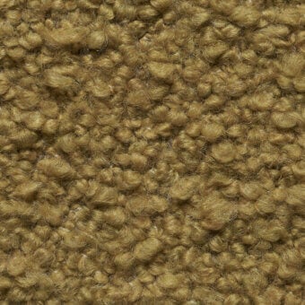 Smilla Stretch fabric texture, golden-brown, dense looped pile with tonal variations, cierre1972 collection category 2.