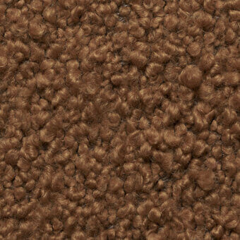 Brown looped pile fabric texture with a plush, irregular surface and subtle sheen, identified as smilla stretch from Cierre1972 collection.