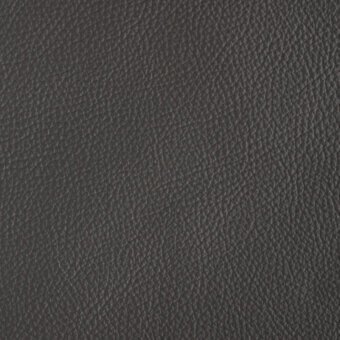 Dark gray leather texture with repeating grain pattern, exhibiting small bumps and ridges, matte finish, uniform composition.