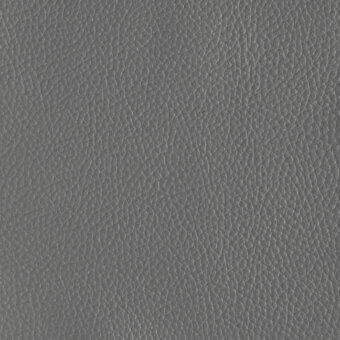 Gray leather texture with dense grain pattern, cool muted tone, and subtle bumps suggesting a natural, slightly distressed finish.