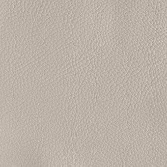 Light gray romana leather texture from Cierre1972 collection, displaying a granular grain with fine lines and a matte, neutral finish.