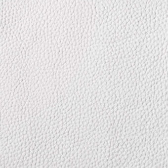 White leather texture displaying a repeating granular pattern of raised pores, with a smooth, matte finish and natural grain.
