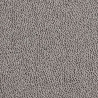 Gray leather texture with dense grain, featuring interwoven lines and subtle shading for a smooth, durable, Windsor-style appearance.