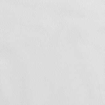 White leather texture sample with a pebbled grain and matte finish, displaying subtle distressing and a neutral tone; “soffio 102” imprinted.