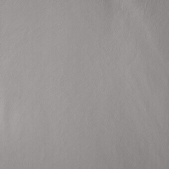 Gray leather texture sample with fine grain, matte sheen, and subtle tonal variations, labeled “soffio” and categorized as “cierre1972 leather.”