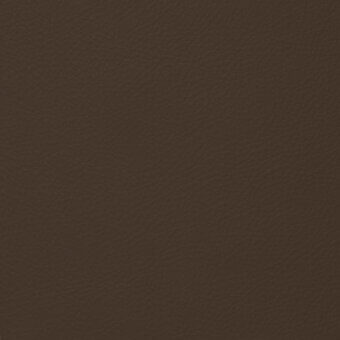 Brown leather texture sample displaying a fine-grained, pebbled surface; labeled “soffio 42” by cierre1972, with warm and gray tonal variations.