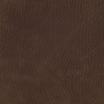 Brown nubuck leather texture with a dense, irregular pattern and warm tonal variations, displaying a soft, velvety surface.