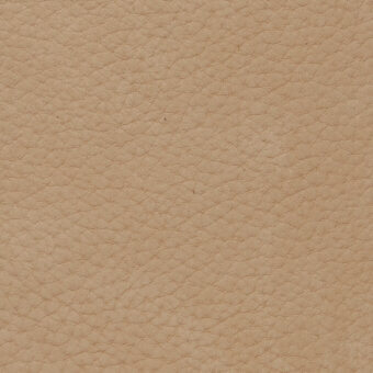 Beige nubuck leather texture with a dense, irregular grain and matte finish, displaying a consistent color and velvety surface appearance.