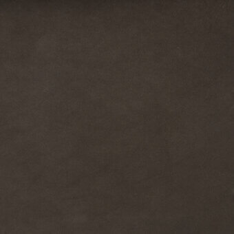 Dark brown natural velour texture sample, dense short pile with directional nap, matte finish, and subtle granular quality.