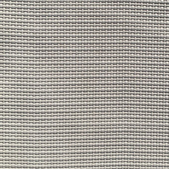 Gray embossed leather texture with a cannetta pattern, featuring a dense, rectangular grid weave and subtle shading for a matte finish.
