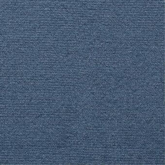 Blue woven fabric texture, h47 Constantini Pietro collection, dense granular fibers, matte finish, even diffused lighting.