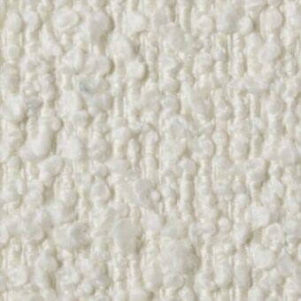 Creamy off-white woven fabric texture with a nubby, three-dimensional surface and looped pile construction; Constantini Pietro sample n21.