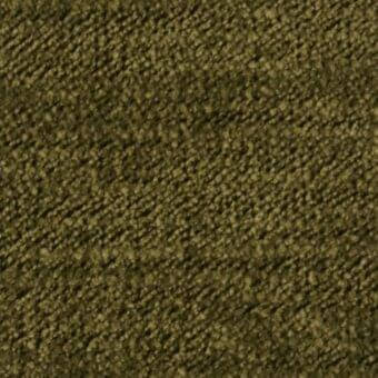 Olive-green woven fabric sample with a dense, diagonal weave and matte finish; textured, brushed surface identified as “n15” from Costantini Pietro.
