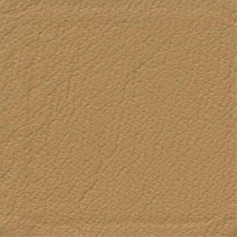 Tan leather sample with pronounced grain pattern, matte finish, and subtle tonal variations; labeled “costantini pietro > leathers > 830”.