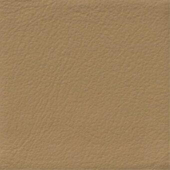 Tan leather sample with mottled texture, displaying irregular striations and a matte finish; label reads "costantini pietro > leathers > 831."