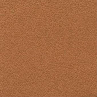 Brown leather texture sample 839, displaying a granular surface with irregular lines, a matte finish, and warm, mottled tones.