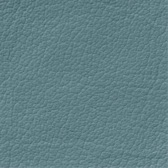 Blue-gray leather texture with a dense, granular pattern of small bumps and indentations, exhibiting a cool, consistent tone.