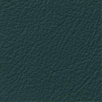 Dark teal leather texture with a natural grain, matte finish, and subtle pebbled surface; sample labeled “859” by Constantini Pietro.