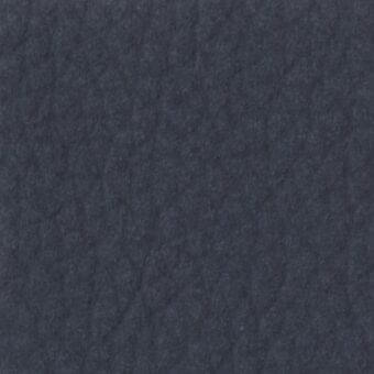 Dark gray leather texture sample, 909 series, with a subtly pebbled and organic grain, matte finish, and nuanced tonal variations.