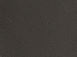 Dark gray leather texture sample, pebbled surface, matte finish, natural grain, dv home Nuvola line 218 Marmotta color, neutral background.