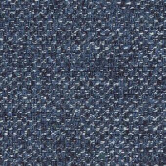 Ditre Italia Adria 215 fabric texture, navy blue twill with icy blue and off-white threads, dense irregular weave pattern.