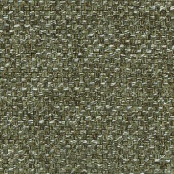 Olive green and silver-gray woven fabric sample with a dense, matte texture and small grid pattern; ditre italia adria 262 label visible.