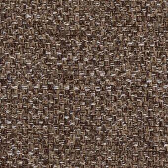 Fabric sample, warm brown and silver-grey, dense woven texture with grid pattern and matte finish; ditre italia adria 284.