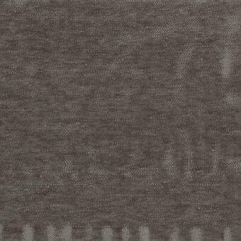 Gray-brown fabric swatch with woven geometric pattern, heathered texture, and vertical rectangle band; “ditre italia” text visible.