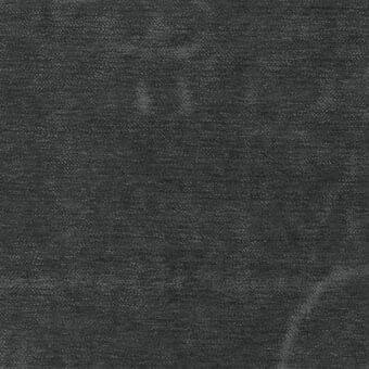 Dark gray woven fabric texture with mottled tone and matte finish, displaying subtle streaks; sample labeled “ditre italia > fabric (e) > enter > enter 074”.