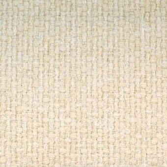 Even 408 linen fabric texture, creamy off-white tone, tight over-under weave with visible fiber variations and a matte finish.