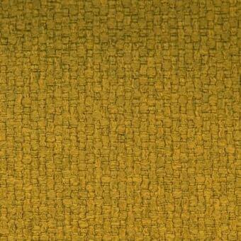 Mustard yellow woven fabric texture with a dense, even weave and slightly irregular surface; label reads “ditre italia > fabric (e) > even > even 503.”