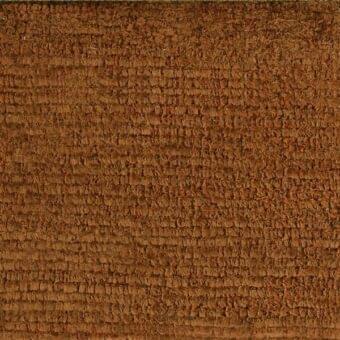 Brown textured fabric sample with a raised rectangular pattern, tightly woven with a horizontal light band, identified as “link 007”.