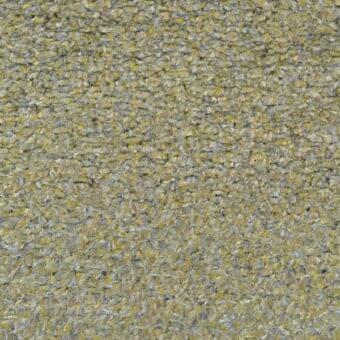 Olive green and gray woven fabric texture, heathered with nubby yarn and subtle horizontal lines, identified as Ditre Italia Lolita 129.