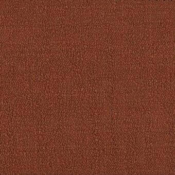 Brown fabric sample with dense granular texture, matte finish, and subtle tonal variations; labeled “ditre italia lounge 388”.