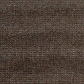 Brown woven fabric sample with heathered texture, regular grid pattern, and dark flecks; identified as Manhattan 012 by Ditre Italia.