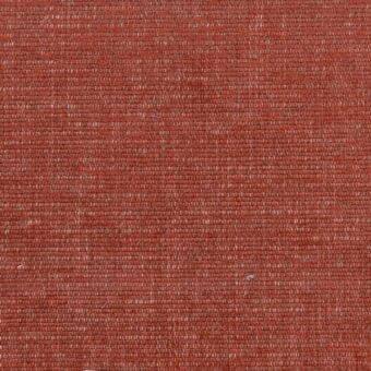 Terracotta upholstery fabric with a dense, grid-like weave and subtle mottled texture; ditre italia Manhattan 020 sample.
