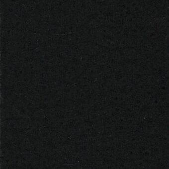Black fabric texture sample displaying a granular weave, matte finish, and subtle tonal variations, labeled “ditre italia maya 016”.