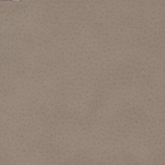 Taupe fabric swatch with a mottled texture, featuring a repeating dot pattern and matte finish, likely a woven linen blend material.