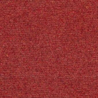Terracotta fabric texture with a nubby, woven surface; dense construction features a matte finish and granular appearance, labeled “pechino 277”.